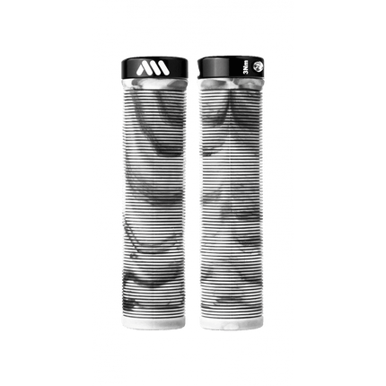 All Mountain Style Barcode Grips - AMSGP4WHCM - Aerolux