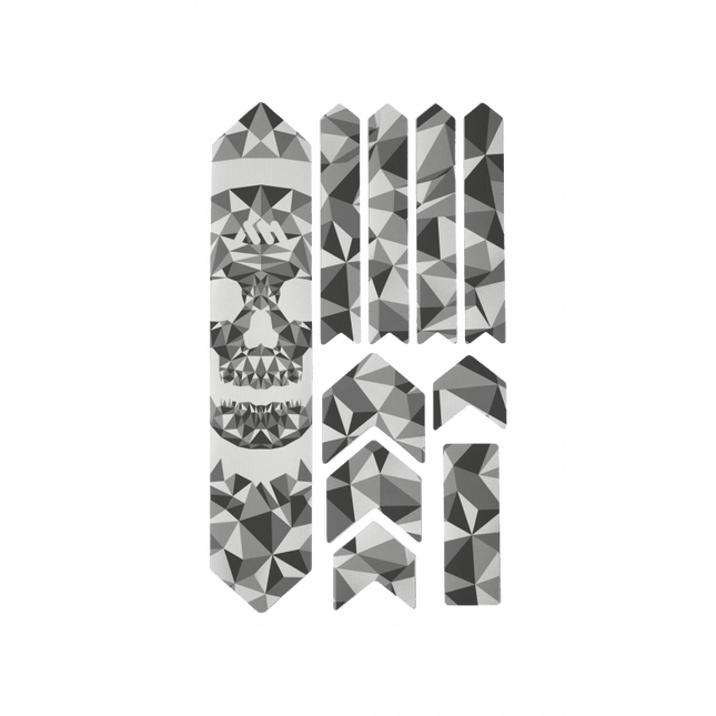 All Mountain Style Frame Guard Extra - Fractal Skull - AMSFG2FRSK - Aerolux