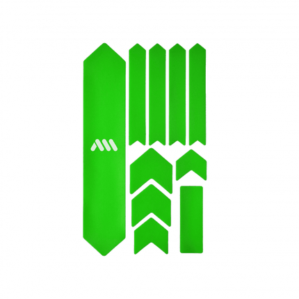 All Mountain Style Frame Guard Extra - Green/White - AMSFG2GRWH - Aerolux