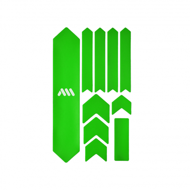 All Mountain Style Frame Guard Extra - Green/White - AMSFG2GRWH - Aerolux