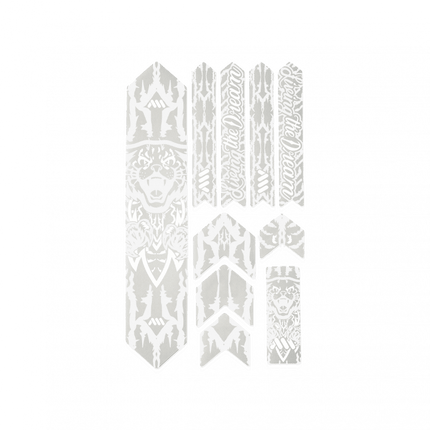 All Mountain Style Frame Guard Extra - Kris Kyle White - AMSFG2KKWH - Aerolux