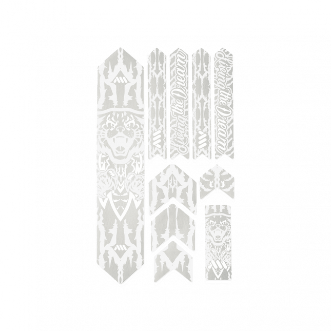 All Mountain Style Frame Guard Extra - Kris Kyle White - AMSFG2KKWH - Aerolux
