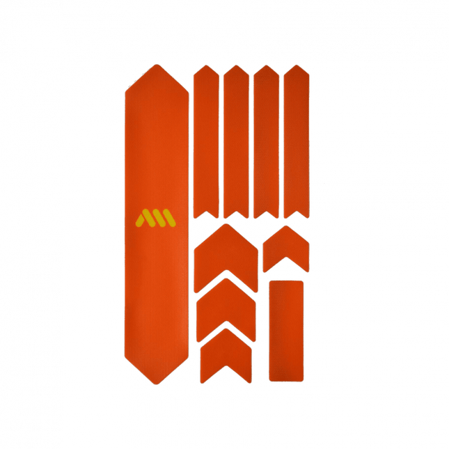 All Mountain Style Frame Guard Extra - Orange/Yellow - AMSFG2ORYW - Aerolux
