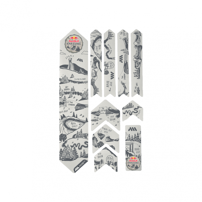 All Mountain Style Frame Guard Extra Red Bull Hardline - AMSFG2RBHG - Aerolux