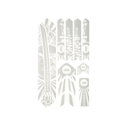 All Mountain Style Frame Guard Extra - Ronin White - AMSFG2WHRO - Aerolux