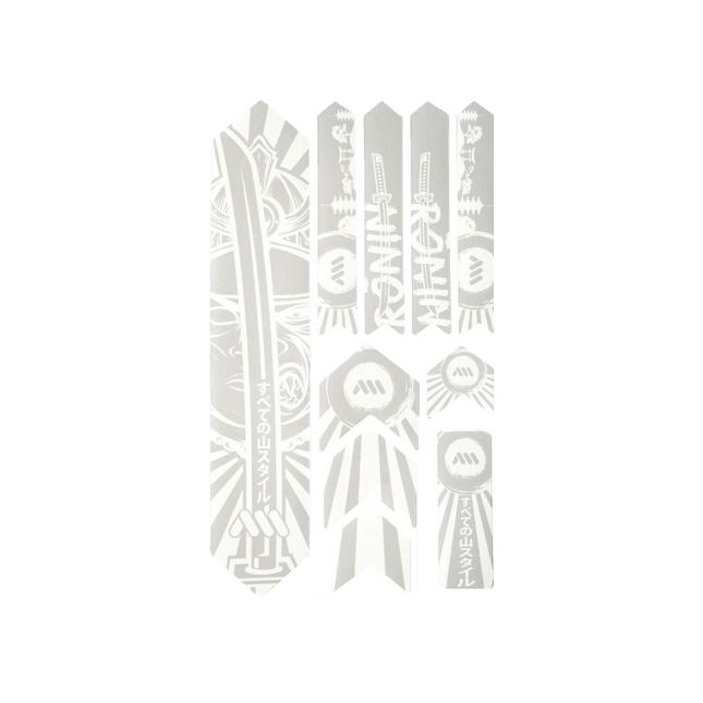 All Mountain Style Frame Guard Extra - Ronin White - AMSFG2WHRO - Aerolux