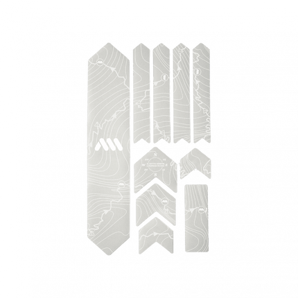 All Mountain Style Frame Guard Extra - Tracks White - AMSFG2TKWH - Aerolux
