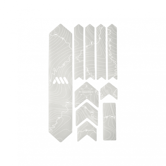 All Mountain Style Frame Guard Extra - Tracks White - AMSFG2TKWH - Aerolux