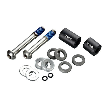 Avid Post Spacer Set XX - 20 S - Front 180/Rear 160 - CPS (Inc. Ti Caliper Mounting Bolts) - AVMB8008005 - Aerolux