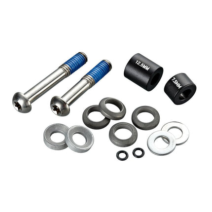 Avid Post Spacer Set XX - 20 S - Front 180/Rear 160 - Standard (Inc. Ti Caliper Mounting Bolts) - AVMB8008004 - Aerolux