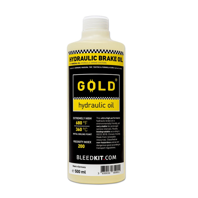 Bleedkit Fluid Gold Hydraulic Oil 500ml - BKMO22555 - Aerolux