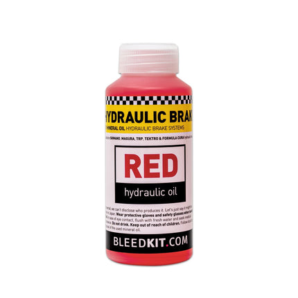 Bleedkit Fluid Red Mineral Brake Oil 100ml - BKMO10200 - Aerolux