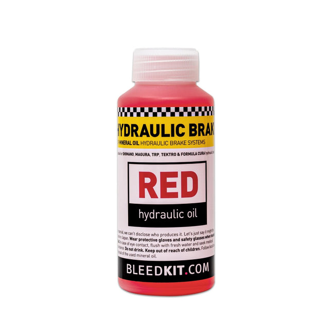 Bleedkit Fluid Red Mineral Brake Oil 100ml - BKMO10200 - Aerolux