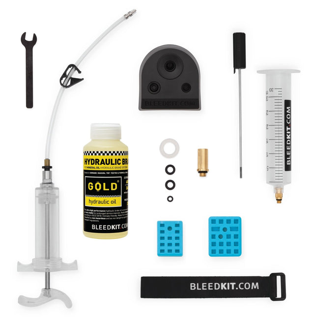 Bleedkit Shimano Workshop Gold (Inc Fluid) - BKBK28099 - Aerolux