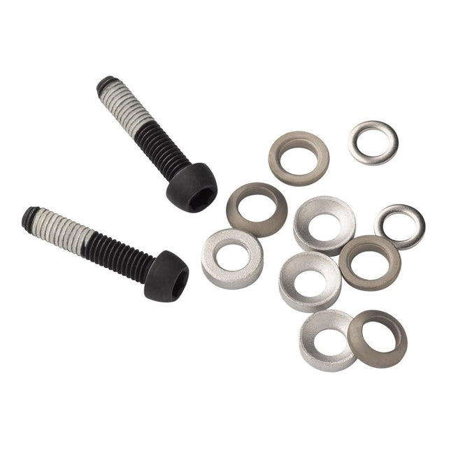 Bracket Mounting Bolts Ti T25 22mm 2 Pcs Flat Mount Caliper - SMDM005015 - Aerolux