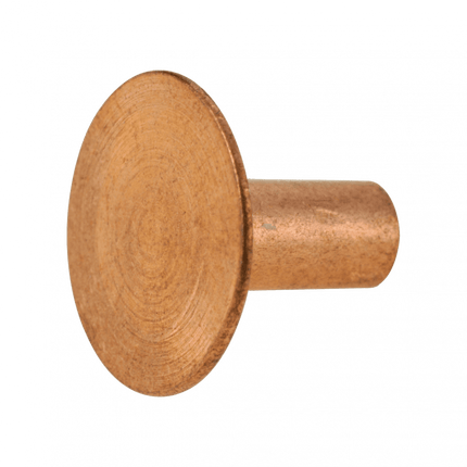 Brooks Solid Copper Rivet - Medium Head (13 mm dia) - BSPRIVBYB277 - Aerolux