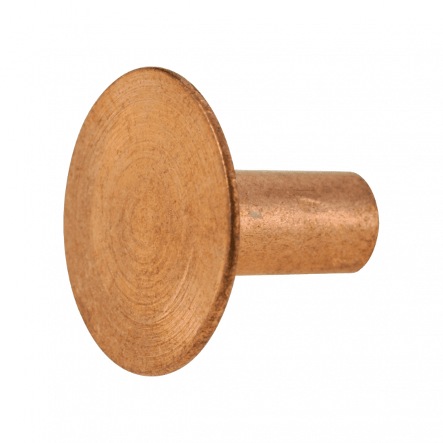 Brooks Solid Copper Rivet - Medium Head (13 mm dia) - BSPRIVBYB277 - Aerolux