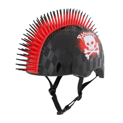 C - Preme Raskullz FS (Fit System) Child Helmet (5+ Years) - Skull Hawk Red 2021 - CP7118639 - Aerolux