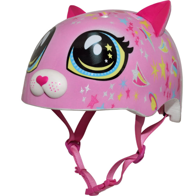 C - Preme Raskullz Toddler Helmet (3+ Years) - Astro Cat Pink 2021 - CP8054995 - Aerolux