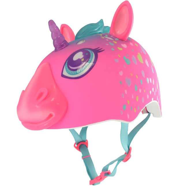 C - Preme Raskullz USB Rechargeable LED FS Child Helmet (5+ Years) - Super Rainbow Corn 2022 - CP7144545 - Aerolux
