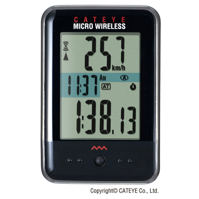 CatEye Micro Wireless Cycle Computer - CA240MICROB - Aerolux