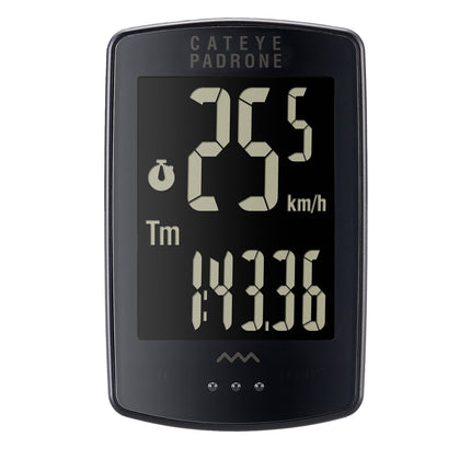 CatEye Padrone Stealth Wireless Cycle Computer - CA240PADRSTB - Aerolux
