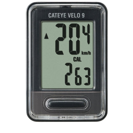 CatEye Velo 9 Wired Cycle Computer - CA240VELO9B - Aerolux