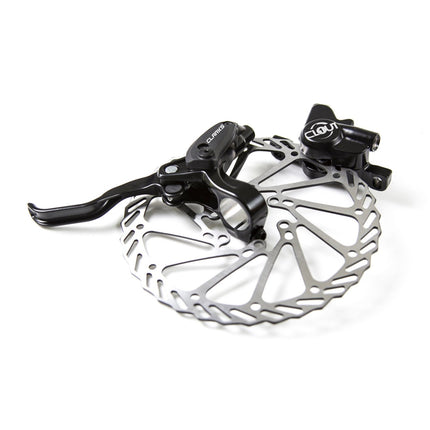 Clarks CLOUT Two Piston Hydraulic Brake Front F160 - IS Mount - HY191F160AMUK - Aerolux