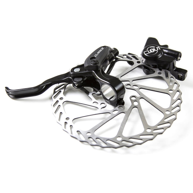 Clarks CLOUT Two Piston Hydraulic Brake Rear R160 - IS Mount - HY191R160AMUK - Aerolux