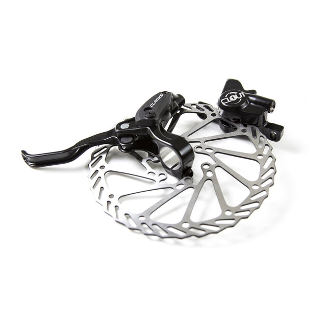 Clarks CLOUT Two Piston Hydraulic Brakes Front and Rear F160/R160 - IS Mount - HY191FR160AMUK - Aerolux
