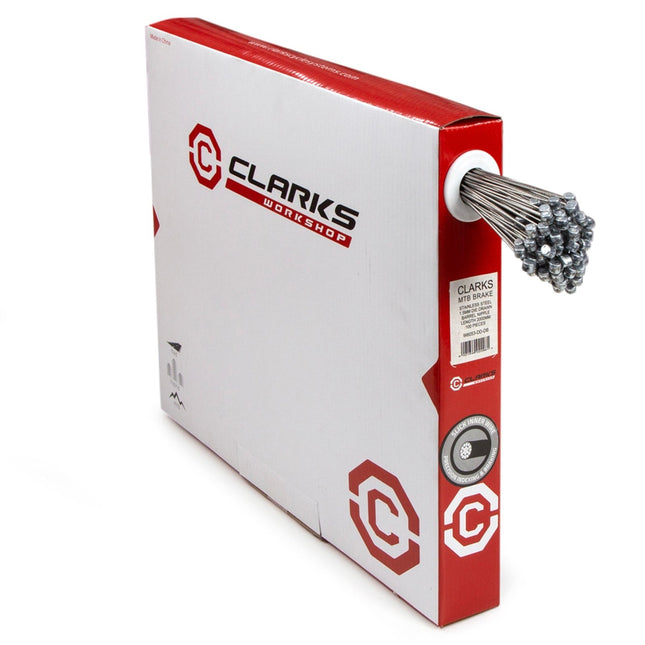 Clarks MTB/Hybrid Galvanized Inner Brake Wire Barrel Nipple Dispenser Box (100pcs) - B5089DB - Aerolux