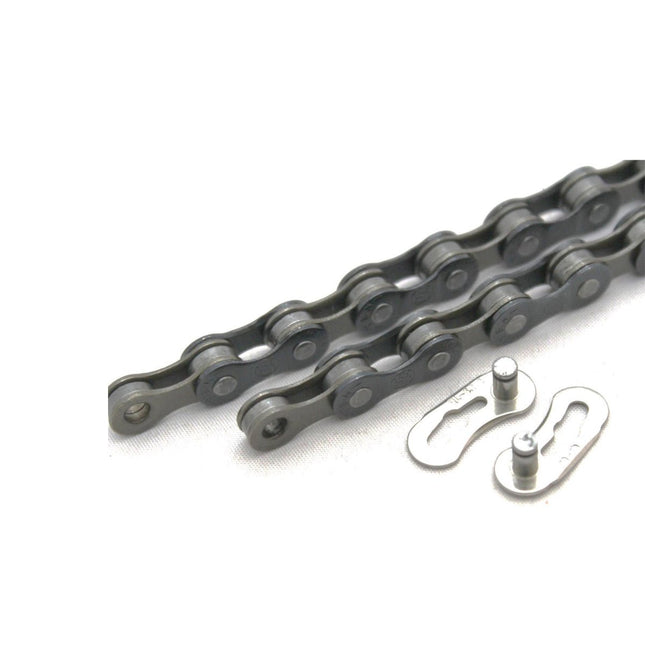 Clarks MTB/Road 8 Speed Chain 1/2x3/32 x116 Quick Release Links Fits all Major Derailleur Systems - C8 - Aerolux