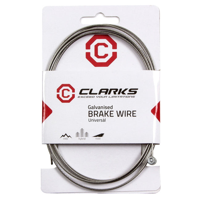 Clarks Universal Galvanised Inner Brake Wire L2000mm Fits All Major Systems - W5089 - Aerolux