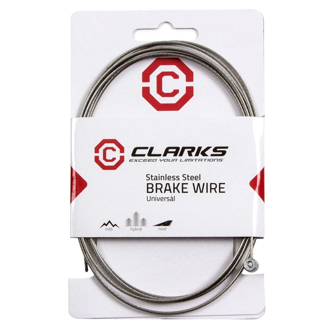 Clarks Universal S/S Inner Brake Wire L2000mm Fits All Major Systems - W5089SS - Aerolux