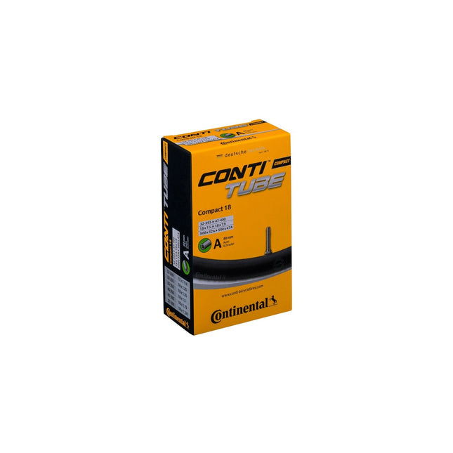 Continental Compact Tube - Schrader 40mm Valve - TUC81291 - Aerolux