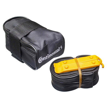 Continental MTB Saddle Bag with MTB 26 x 1.75x2.5 Presta 42mm Valve Tube and 2 Tyre Levers - TAC00385 - Aerolux