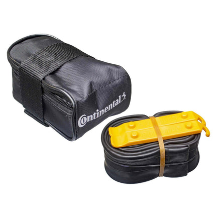 Continental MTB Saddle Bag with MTB 29 x 1.75x2.5 Presta 42mm Valve Tube and 2 Tyre Levers - TAC01026 - Aerolux
