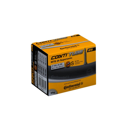 Continental MTB Tube Supersonic - Presta 42mm Valve - TUC81691 - Aerolux
