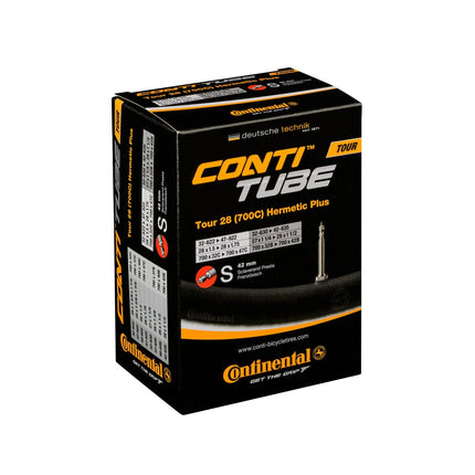 Continental Tour Tube Hermetic Plus - Presta 42mm Valve - TUC82271 - Aerolux