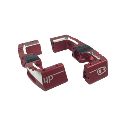 Crankbrothers Part Pedal Body Mallet Dh Red Left Complete Red - CRB-99226 - Aerolux