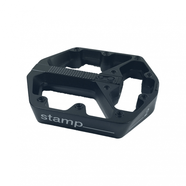 Crankbrothers Pedal Body Stamp 2 Black Small Left - CRB-99243 - Aerolux