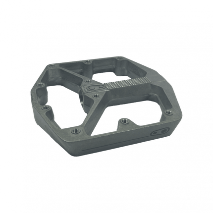 Crankbrothers Pedal Body Stamp 2 Silver Large Right - CRB-99236 - Aerolux