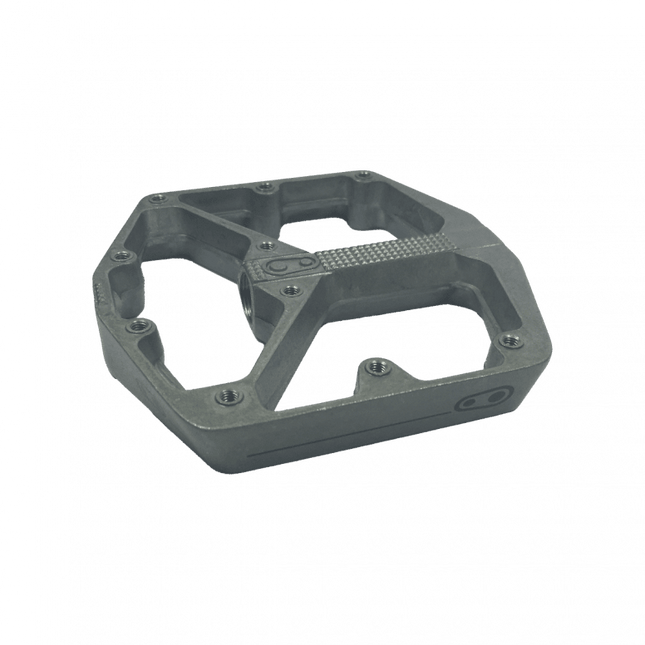 Crankbrothers Pedal Body Stamp 2 Silver Large Right - CRB-99236 - Aerolux