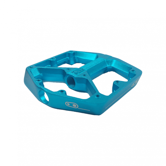 Crankbrothers Pedal Body Stamp 3 Blue Large Right - CRB-99250 - Aerolux