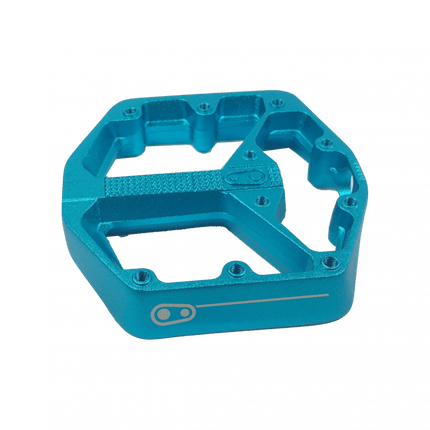 Crankbrothers Pedal Body Stamp 3 Blue Small Right - CRB-99256 - Aerolux