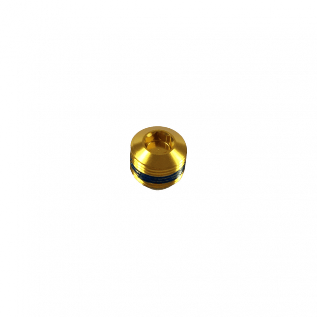 Crankbrothers Pedal End Cap Hex Gold - CRB-99089 - Aerolux