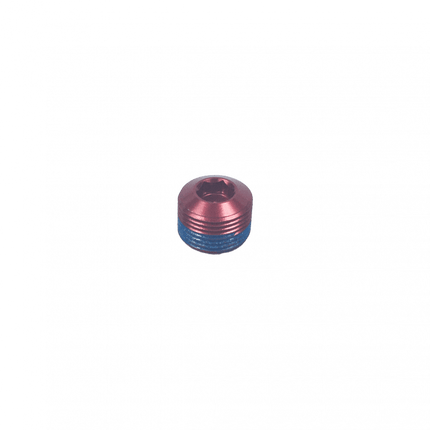 Crankbrothers Pedal End Cap Hex Red - CRB-99087 - Aerolux