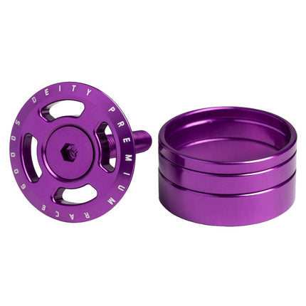 DEITY CROSSHAIR Headset Cap Kit - DE26CRSHRBK - Aerolux