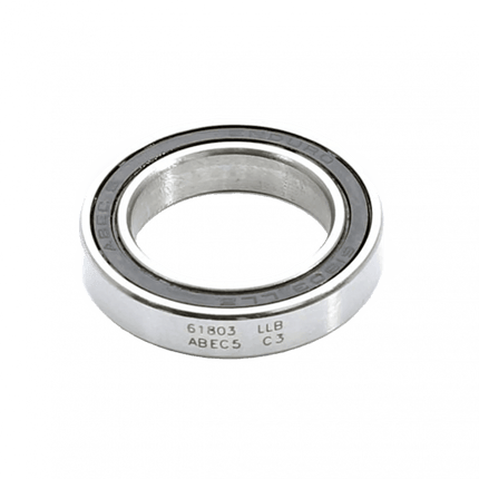 Enduro Bearings 61803 LLU/LLB C3 - ABEC 5 - EB9807 - Aerolux