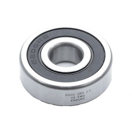 Enduro Bearings 6200 2RS - Stainless Steel - EB9679 - Aerolux